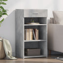 vidaXL Sideboard 50x42.5x93 cm engineered wood white