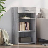 vidaXL Sideboard 50x42.5x93 cm engineered wood white