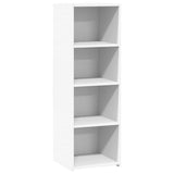 vidaXL Hoge kast 40x41x124 cm bewerkt hout zwart