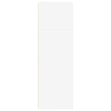 vidaXL Hoge kast 40x41x124 cm bewerkt hout zwart