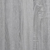 vidaXL Hoge kast 45x41x124 cm bewerkt hout zwart