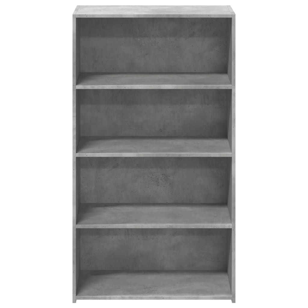 vidaXL Hoge kast 70x41x124 cm bewerkt hout wit