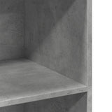 vidaXL Hoge kast 70x41x124 cm bewerkt hout wit