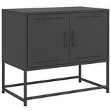 vidaXL TV cabinet 68.5x39x60.5 cm steel anthracite