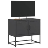 vidaXL TV cabinet 68.5x39x60.5 cm steel anthracite