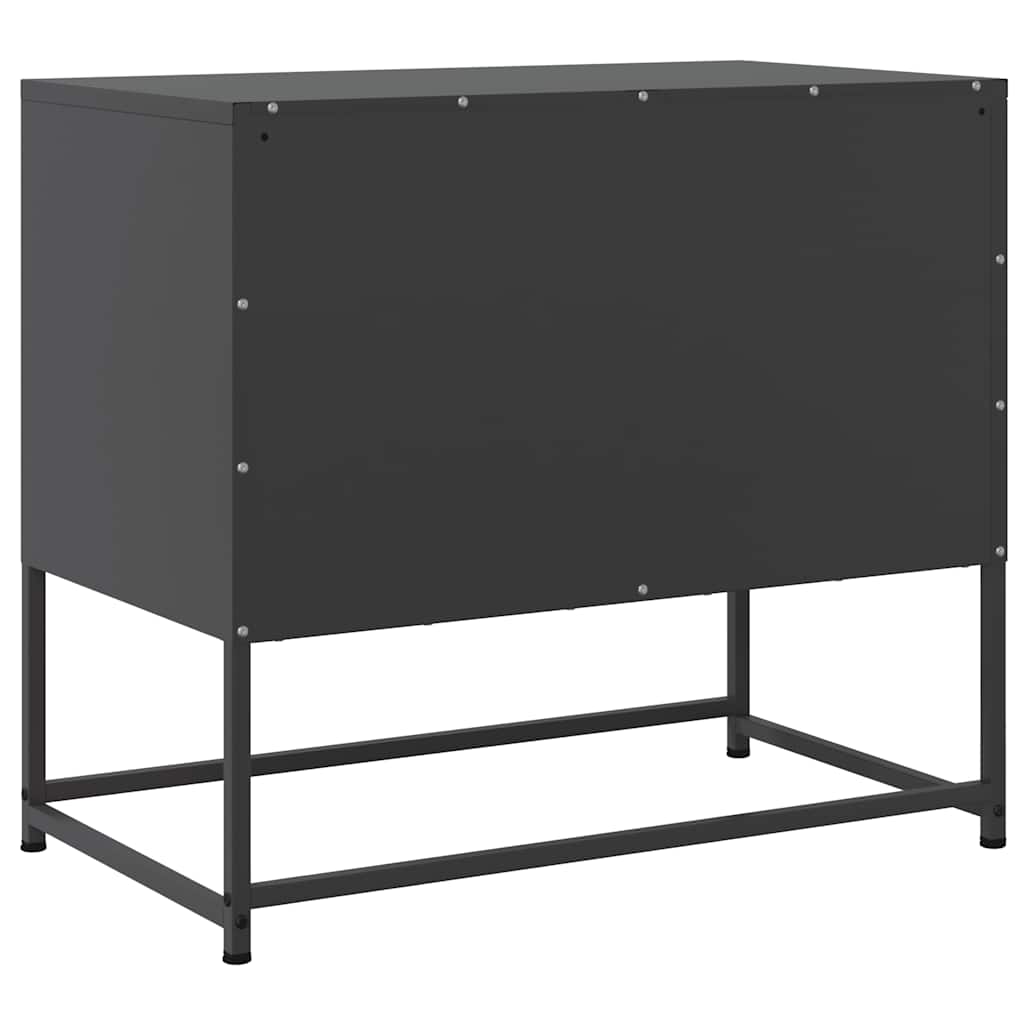 vidaXL TV cabinet 68.5x39x60.5 cm steel anthracite