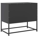 vidaXL TV cabinet 68.5x39x60.5 cm steel anthracite
