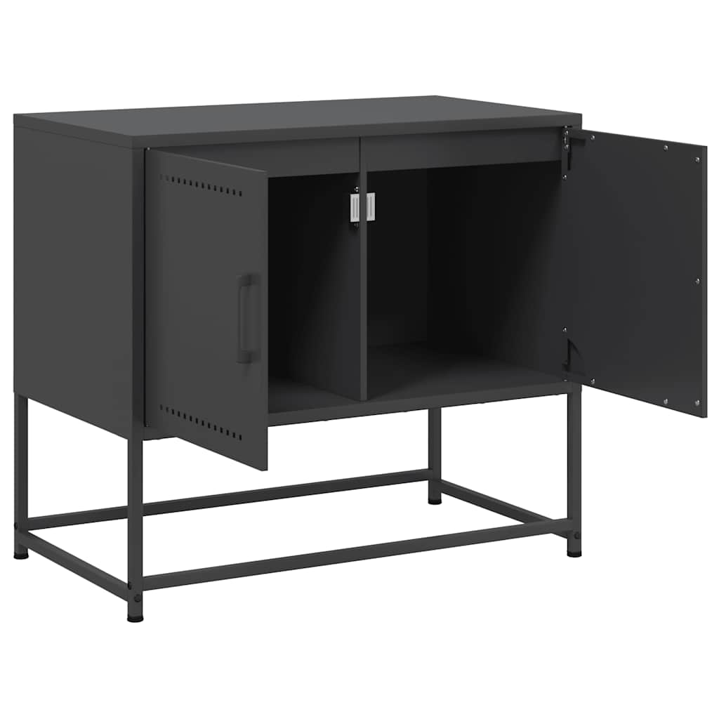 vidaXL TV cabinet 68.5x39x60.5 cm steel anthracite