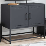 vidaXL TV cabinet 68.5x39x60.5 cm steel anthracite