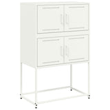 vidaXL Dressoir 68,5x38,5x107 cm staal zwart