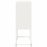 vidaXL Dressoir 68,5x38,5x107 cm staal zwart