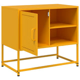 vidaXL Tv-meubel 68x39x60,5 cm staal zwart