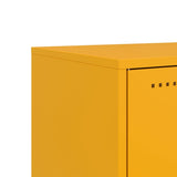 vidaXL Tv-meubel 68x39x60,5 cm staal zwart