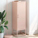 vidaXL Hoge kast 36x39x123 cm staal zwart