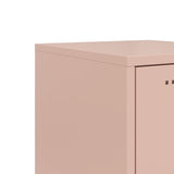 vidaXL Hoge kast 36x39x123 cm staal zwart
