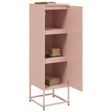 vidaXL Hoge kast 36x39x123 cm staal zwart