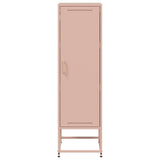 vidaXL Hoge kast 36x39x123 cm staal zwart