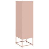 vidaXL Hoge kast 36x39x123 cm staal zwart