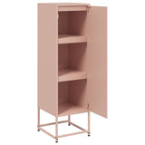 vidaXL Hoge kast 36x39x123 cm staal zwart
