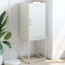 vidaXL Tall cabinet 36x39x107 cm steel black