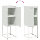 vidaXL Tall cabinet 36x39x107 cm steel black