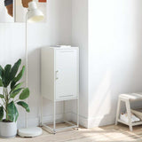 vidaXL Tall cabinet 36x39x107 cm steel black
