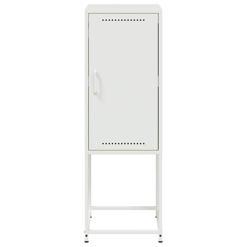 vidaXL Tall cabinet 36x39x107 cm steel black