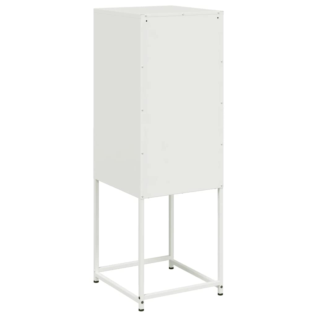 vidaXL Tall cabinet 36x39x107 cm steel black
