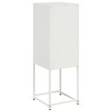vidaXL Tall cabinet 36x39x107 cm steel black