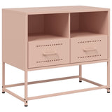 vidaXL TV cabinet 68x39x60.5 cm steel black