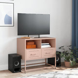 vidaXL TV cabinet 68x39x60.5 cm steel black
