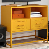 vidaXL TV cabinet 68x39x60.5 cm steel black