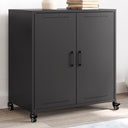 vidaXL Sideboard 68x39x72 cm steel black