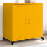 vidaXL Sideboard 68x39x72 cm steel black