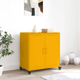 vidaXL Sideboard 68x39x72 cm steel black