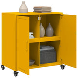 vidaXL Sideboard 68x39x72 cm steel black