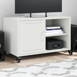 vidaXL TV Stand 68x39x43.5 cm Steel Black