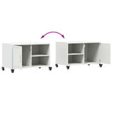 vidaXL TV Stand 68x39x43.5 cm Steel Black