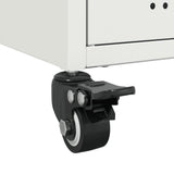 vidaXL TV Stand 68x39x43.5 cm Steel Black