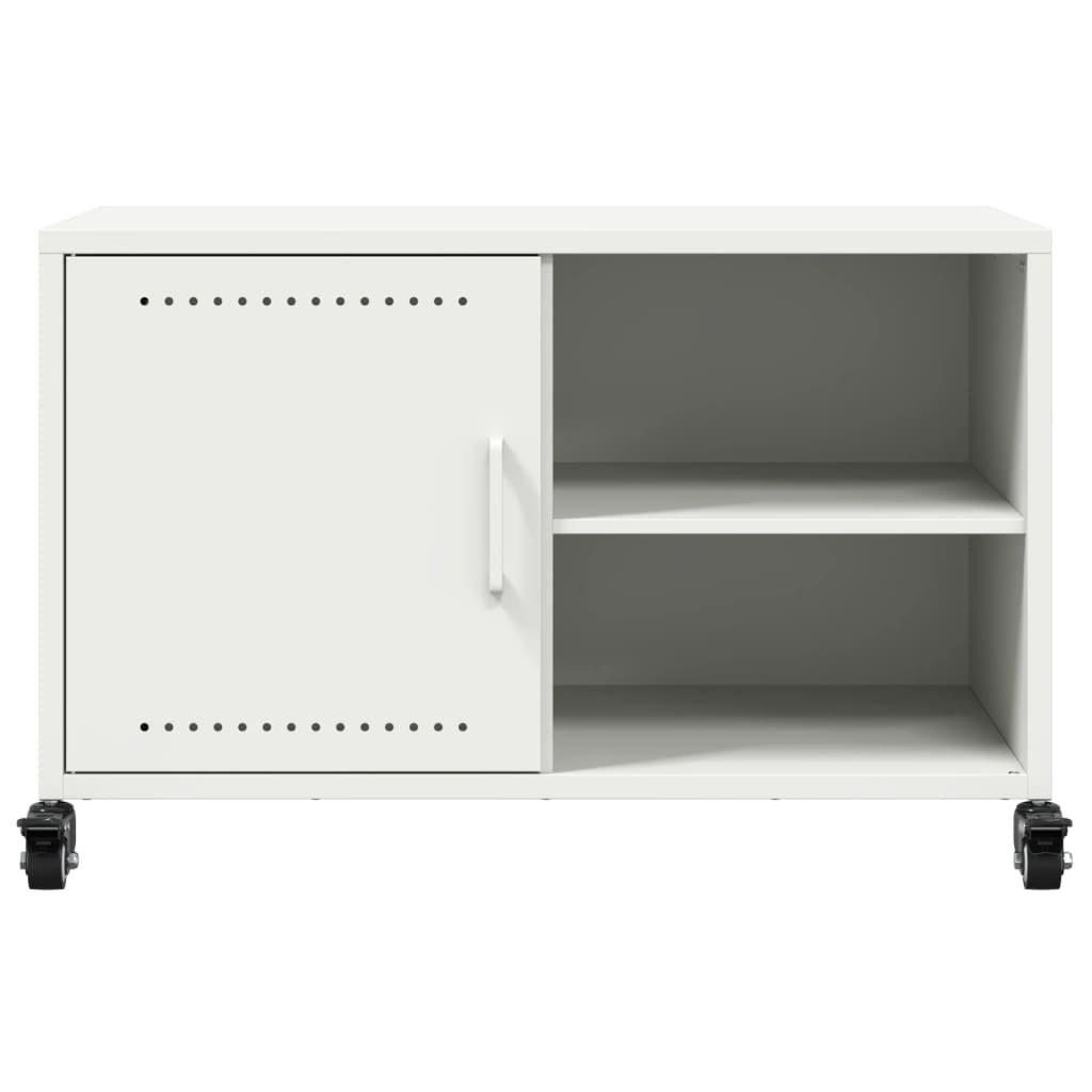 vidaXL TV Stand 68x39x43.5 cm Steel Black