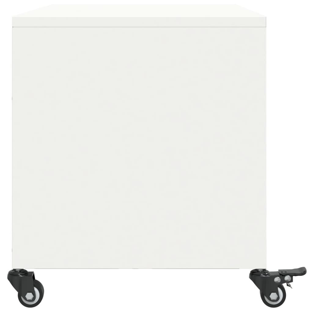 vidaXL TV Stand 68x39x43.5 cm Steel Black