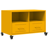 vidaXL TV Cabinet 68x39x43.5 cm Steel Black