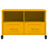 vidaXL TV Cabinet 68x39x43.5 cm Steel Black