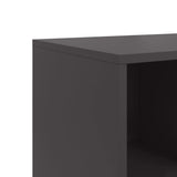 vidaXL Sideboard 100.5x39x72 cm steel black