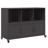 vidaXL Sideboard 100.5x39x72 cm steel black