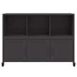 vidaXL Sideboard 100.5x39x72 cm steel black