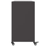 vidaXL Sideboard 100.5x39x72 cm steel black