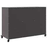 vidaXL Sideboard 100.5x39x72 cm steel black