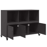 vidaXL Sideboard 100.5x39x72 cm steel black