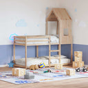 vidaXL Kinderbedhuisje 60x89x134,5 cm massief grenenhout